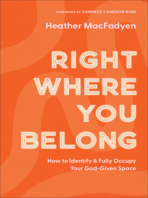 cover image of Right Where You Belong
